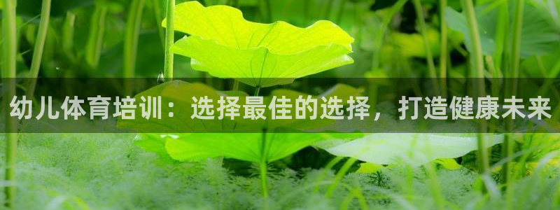 焦点娱乐平台注册账号怎么注销：幼儿体育培训：选择最佳