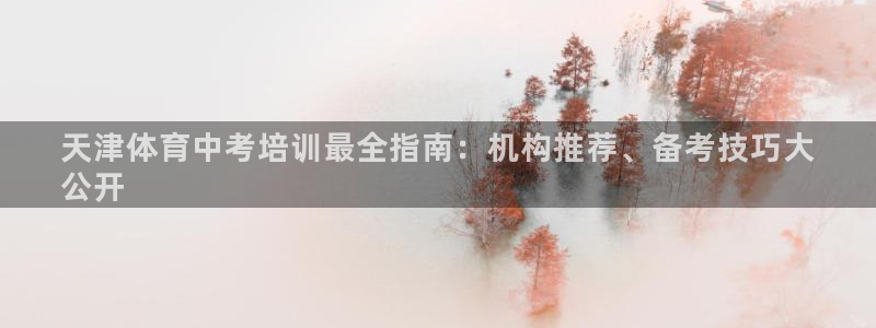 焦点娱乐公司的发展历程是什么：天津体育中考培训最全指南：机构